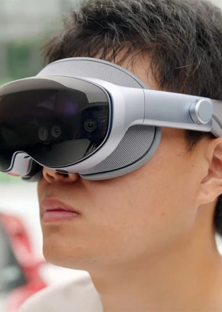 Écrans micro Oled dans le nouveau casque de réalité mixte&nbsp;Vivo&nbsp;Vision