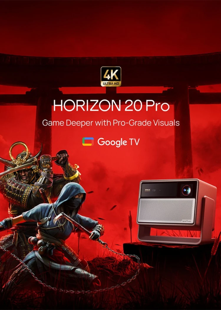 IFA 25 > XGimi Horizon&nbsp;20 Pro, vidéoprojecteur triple laser RVB&nbsp;4&nbsp;100&nbsp;lumens