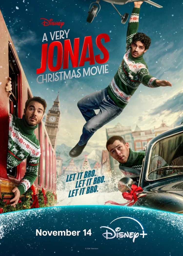 Le film de Noël des Jonas Brothers dégaine sa&nbsp;bande‑annonce