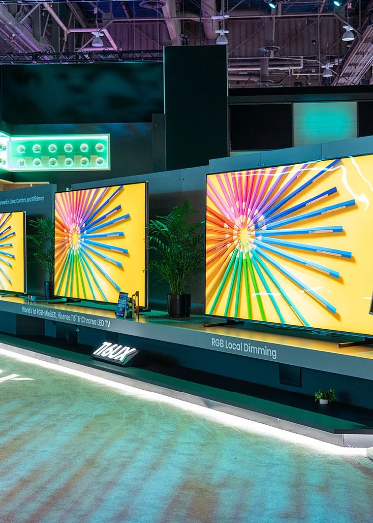 TV RGB Mini LED Hisense 100UX, mise à jour prix&nbsp;indicatif
