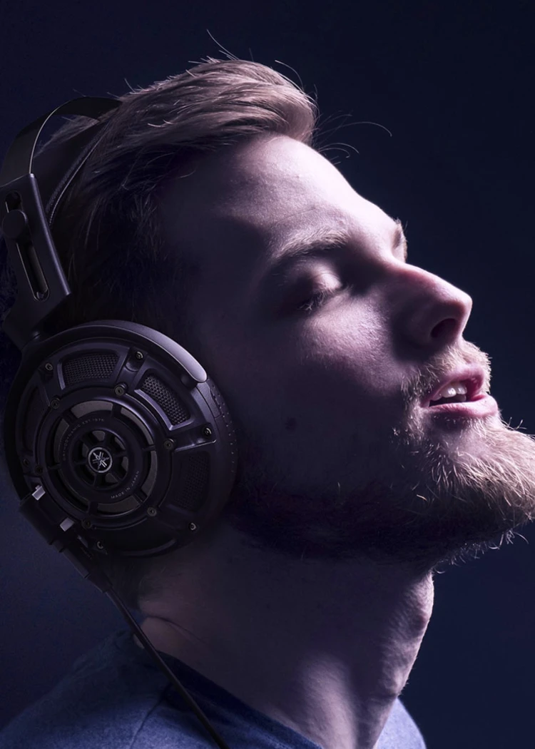 Yamaha YH‑4000, casque audiophile ouvert avec haut‑parleur magnétique planaire Orthodynamique