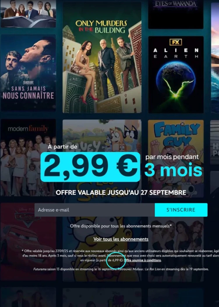 Augmentation tarifs Disney+, payer plus pour avoir&nbsp;pareil