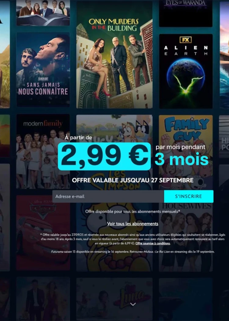 Augmentation tarifs Disney+, payer plus pour avoir&nbsp;pareil