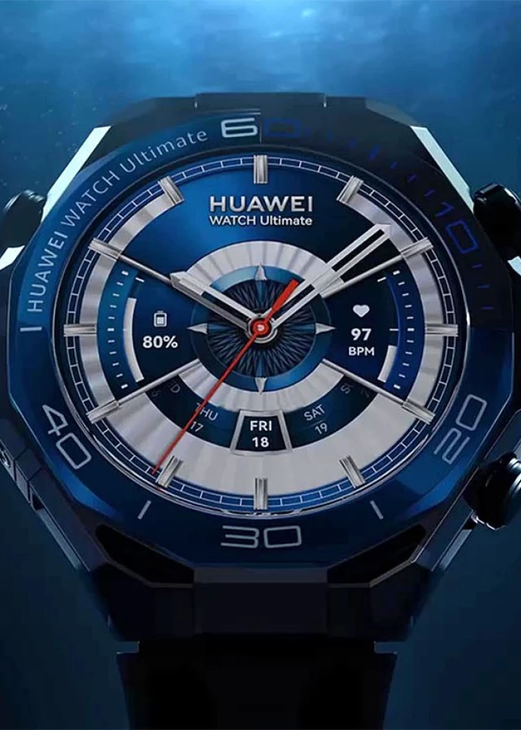Huawei Watch Ultimate&nbsp;2 et Huawei Watch&nbsp;D2, smartwatchs spécialisées plongée et&nbsp;suivi&nbsp;médical