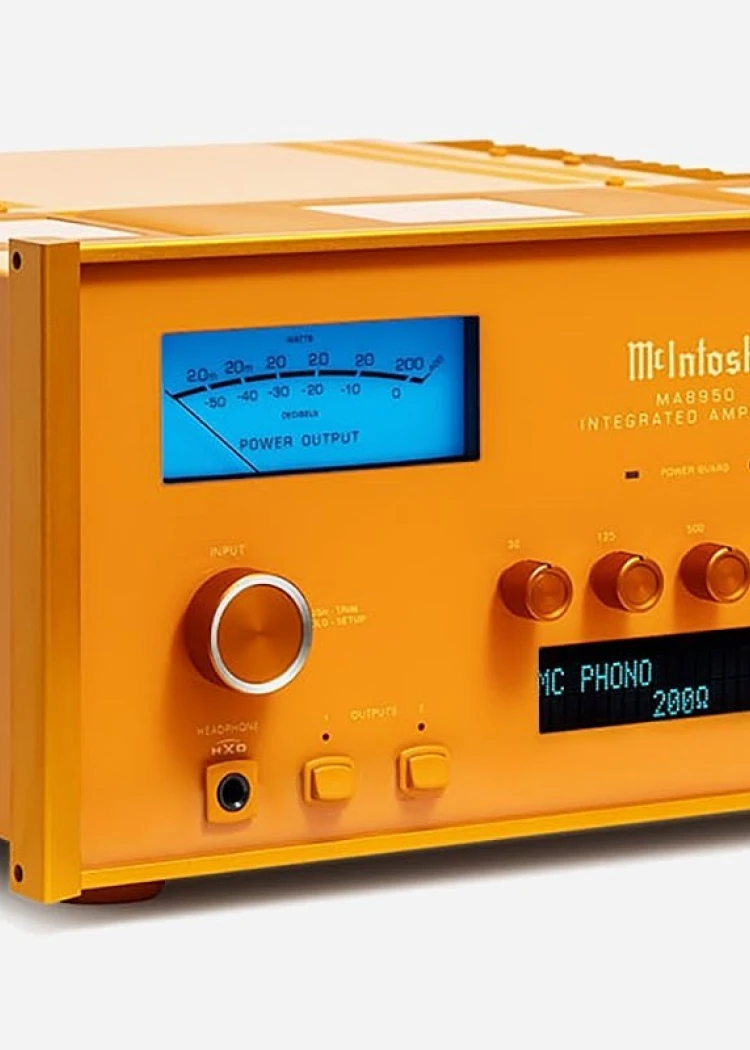 Amplificateur McIntosh concept, hommage à&nbsp;Virgil&nbsp;Abloh