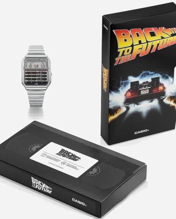 Montre Casio Retour vers le futur, toujours à&nbsp;l’heure