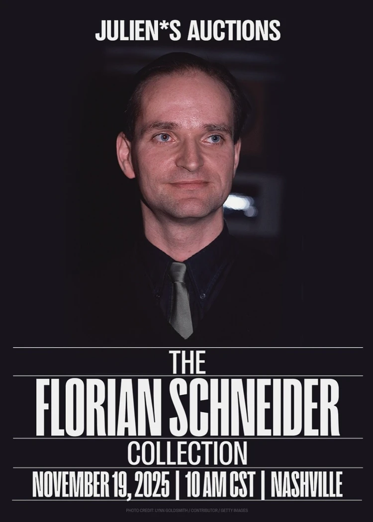 La collection personnelle de Florian Schneider (Kraftwerk) mise&nbsp;en&nbsp;vente
