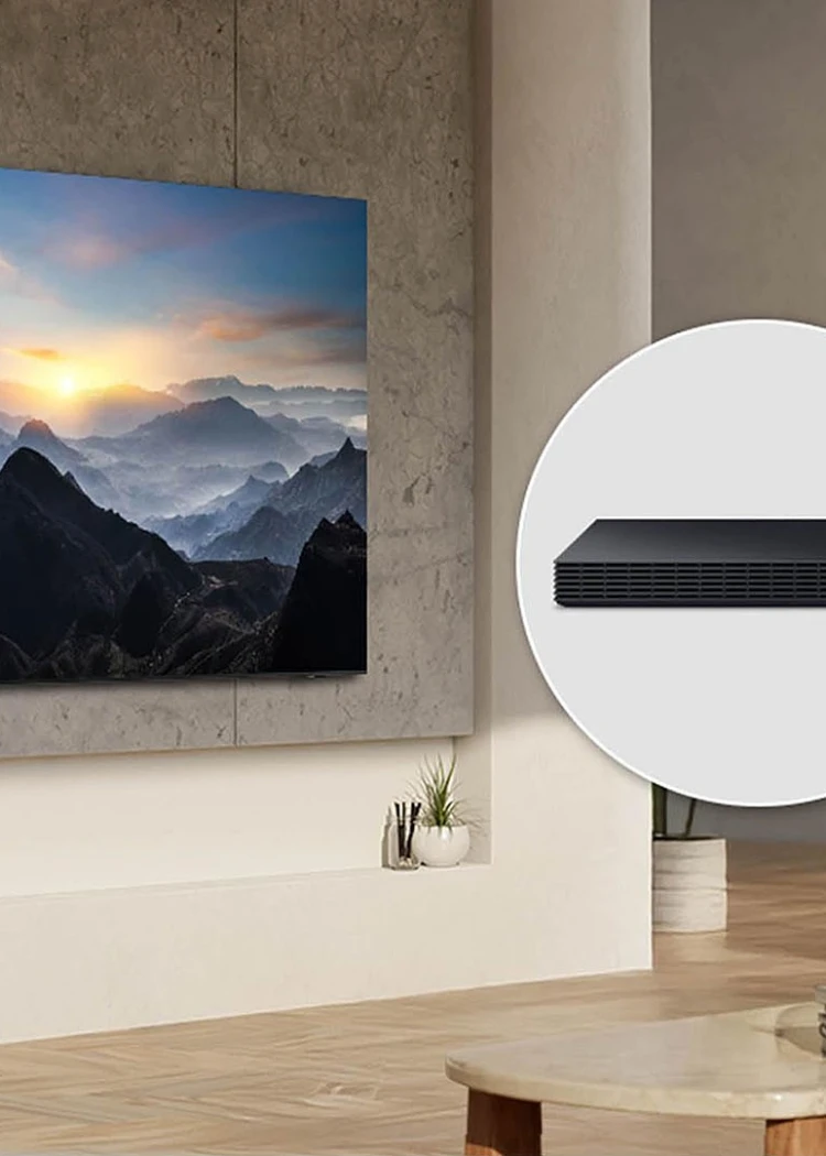 Samsung One Connect Wireless&nbsp;: sans‑fil, tout est plus simple et&nbsp;plus&nbsp;élégant