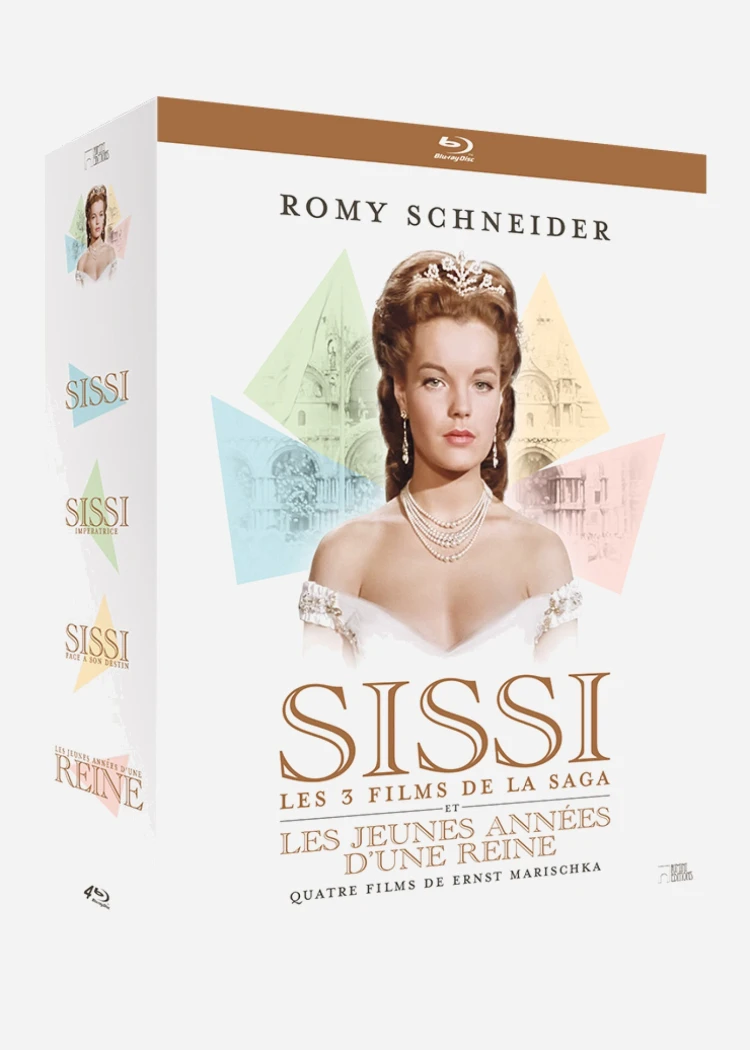 Sissi, la mythique saga avec Romy Schneider restaurée, pour la première fois en&nbsp;Blu‑Ray