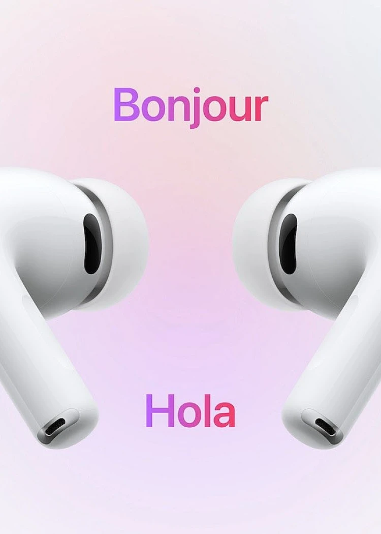 Traduction instantanée sur AirPods, en décembre chez&nbsp;nous