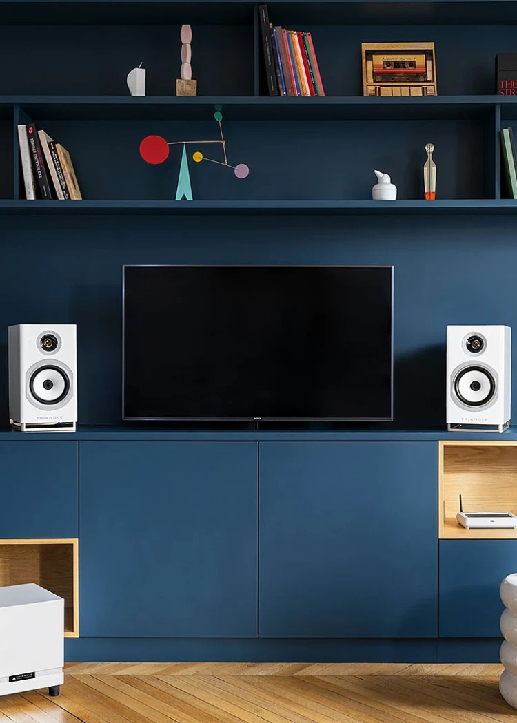 Triangle Capella 2&nbsp;: enceintes actives Wisa +&nbsp;calibrage et Tidal/Spotify&nbsp;Connect