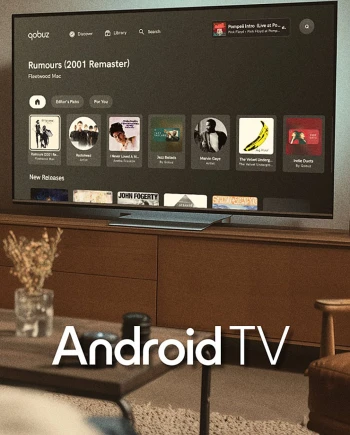 Qobuz désormais sur Google&nbsp;TV