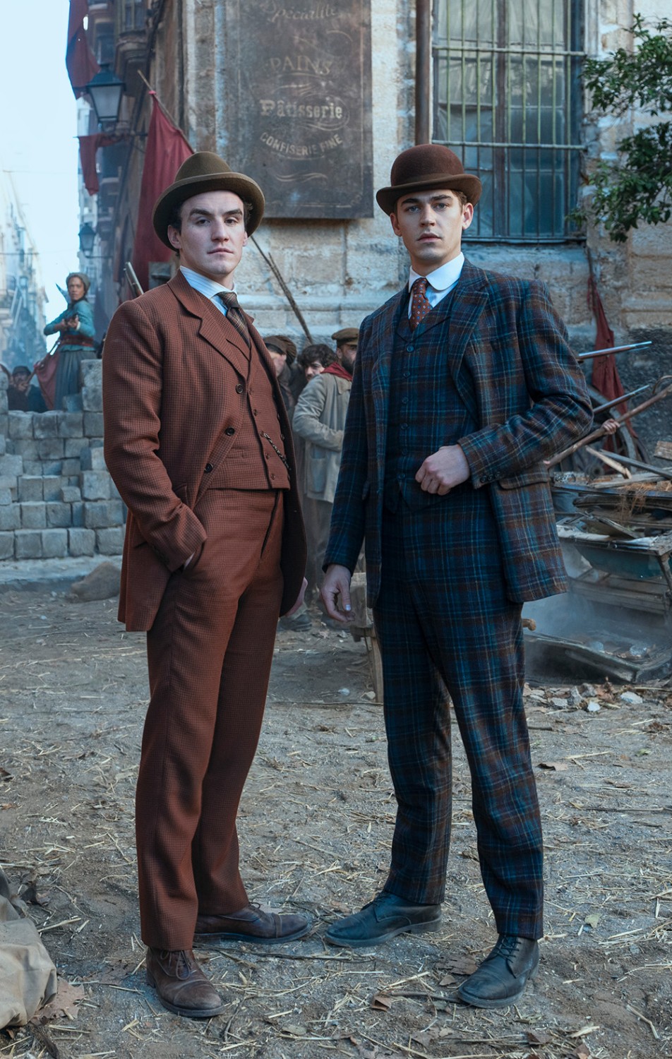 Dónal Finn et Hero Fiennes Tiffin © Dan Smith