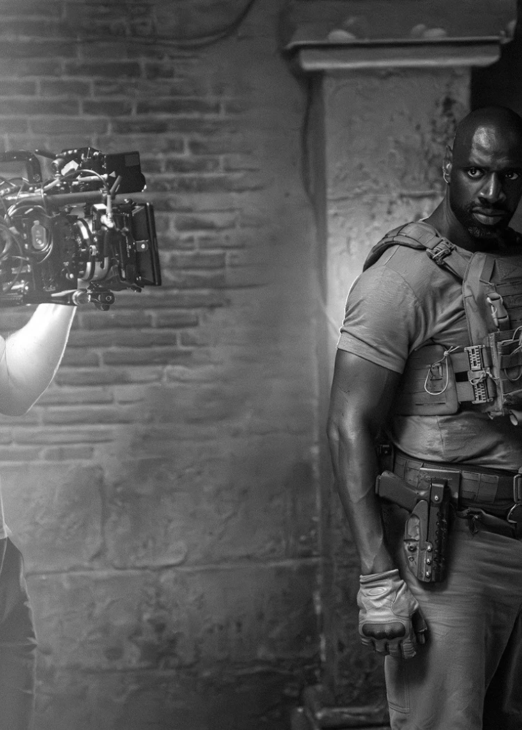 Première photo d'Omar Sy dans le spin off d'Extraction