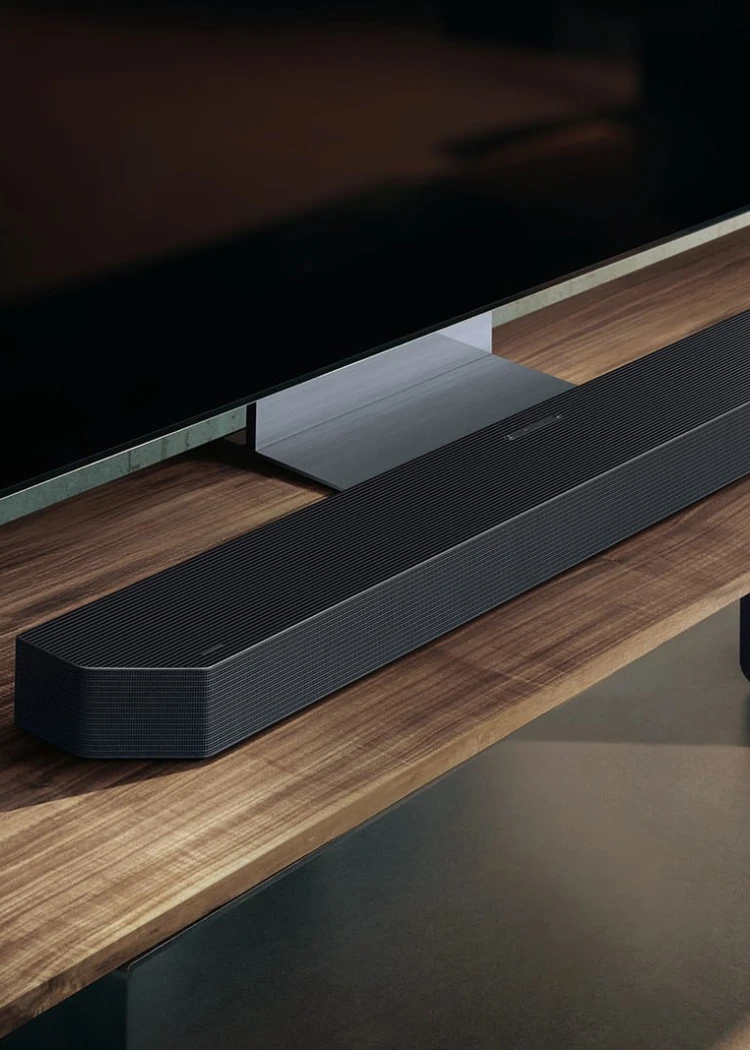 CES 26 > Samsung HW‑Q990H, barre de son&nbsp;11.1.4, 120&nbsp;Hz, Eclipsa&nbsp;Audio et Dolby&nbsp;Atmos/DTS:X