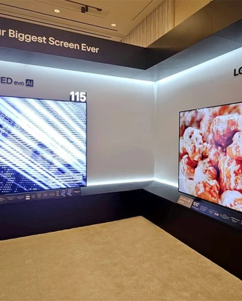 CES 26 > TV Mini LED LG QNED90/QNED85&nbsp;: 115" (165/330&nbsp;Hz) et 100" (144/288&nbsp;Hz) en&nbsp;approche