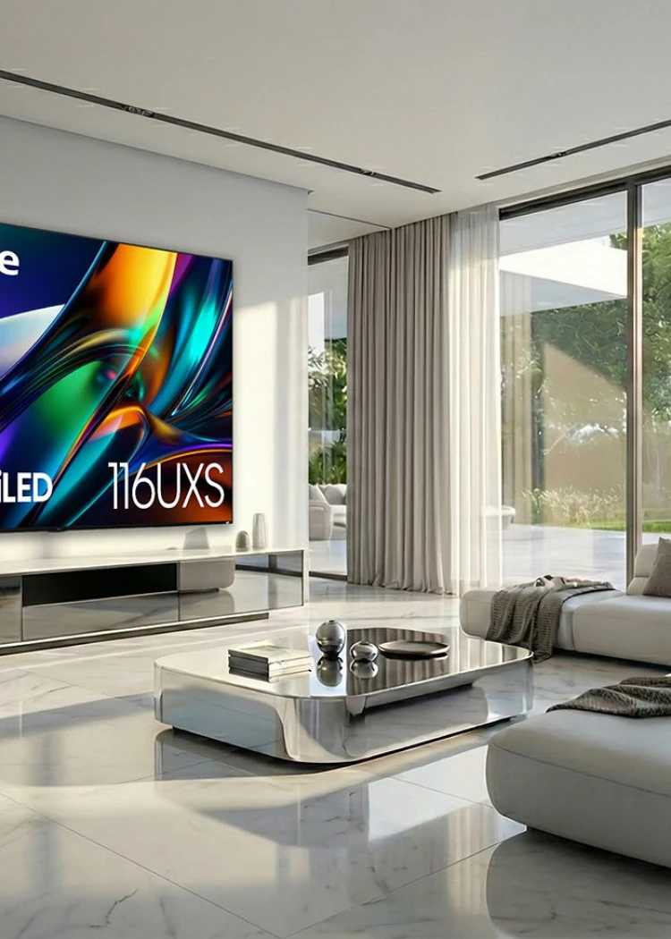 CES 26 > RGB Mini LED Evo 4&nbsp;primaires&nbsp;: Hisense veut nous en faire voir de toutes les&nbsp;couleurs