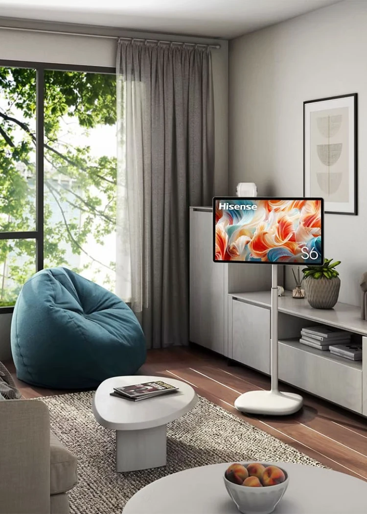 CES 26 > TV Hisense S6 FollowMe, écran&nbsp;mobile