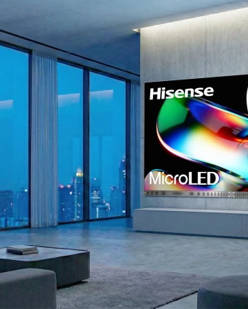 CES 26 > Hisense 163MXS&nbsp;: premier Micro LED 4&nbsp;primaires (RGBY) pour&nbsp;100%&nbsp;BT.2020