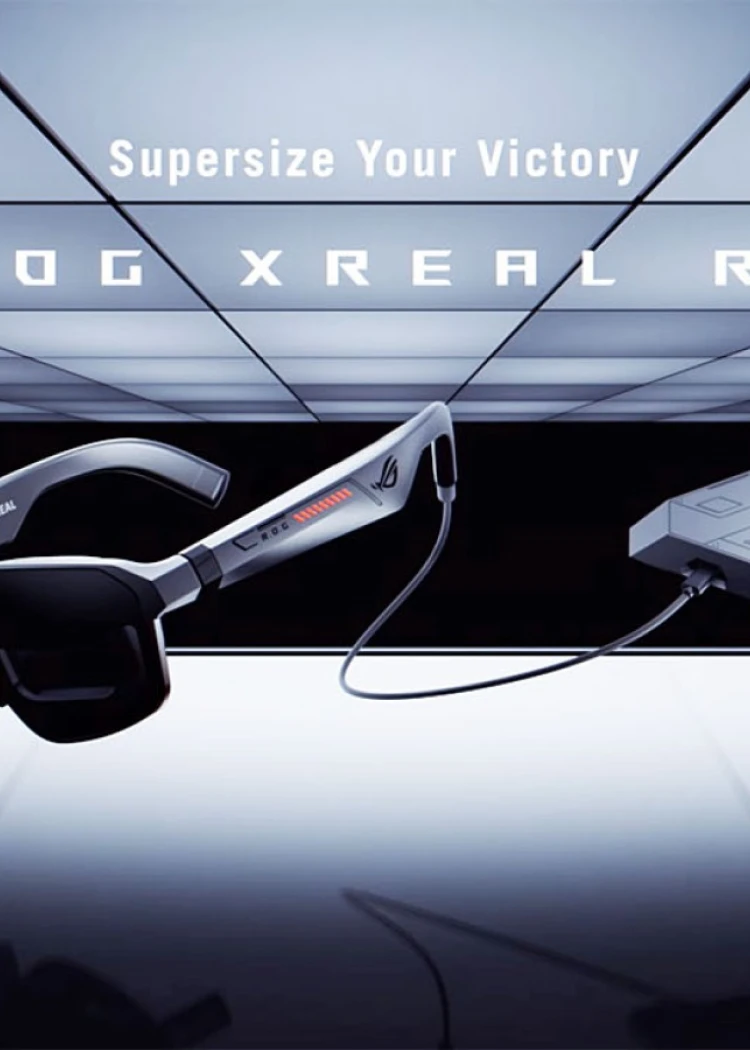 CES 26 > Asus Rog Xreal R1&nbsp;: un écran 171” (434&nbsp;cm) sur&nbsp;le&nbsp;nez