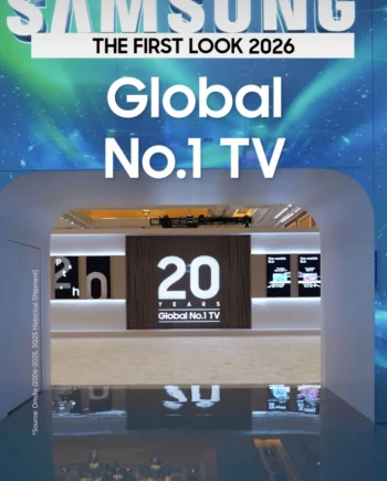 CES 26 > Marché TV 2026&nbsp;: Samsung leader mondial pour la 20e&nbsp;année consécutive