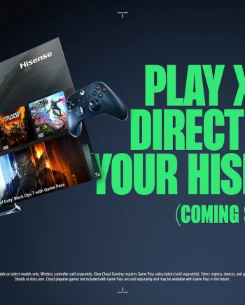 Le Cloud Gaming Xbox arrive sur les Smart&nbsp;TV&nbsp;Hisense