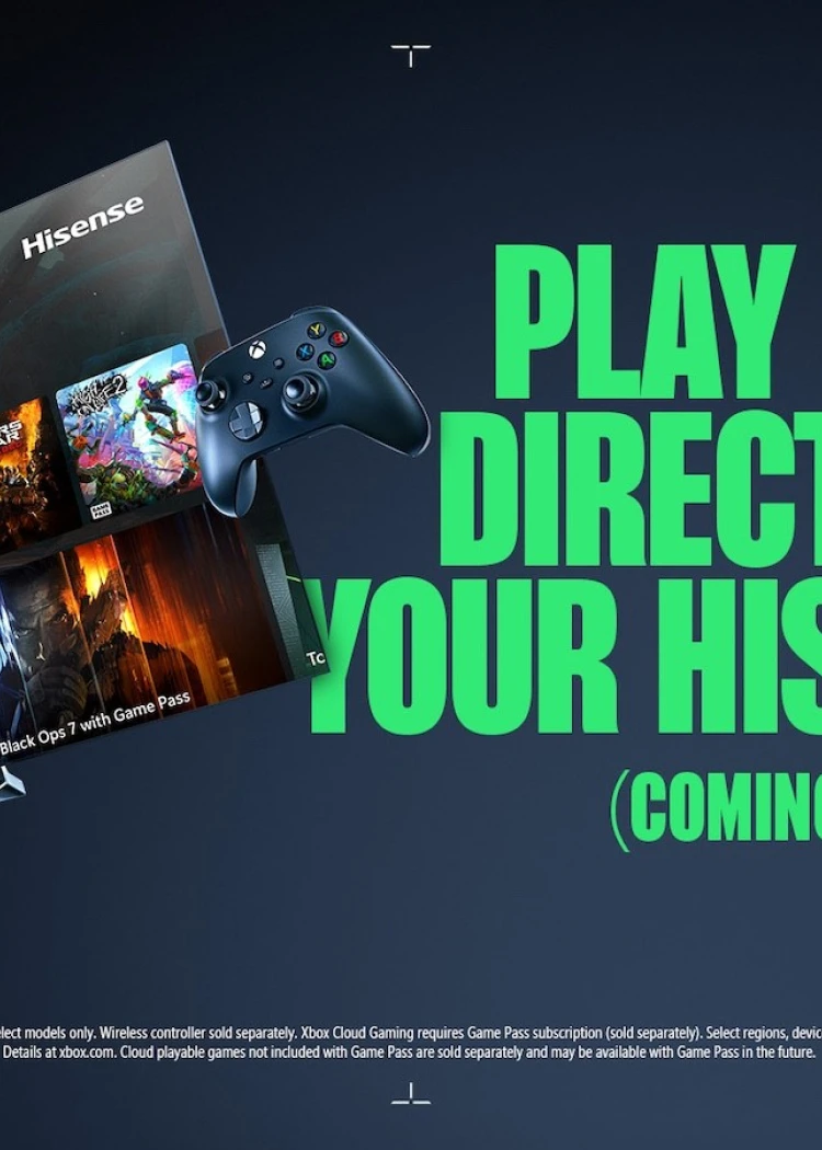 Le Cloud Gaming Xbox arrive sur les Smart&nbsp;TV&nbsp;Hisense