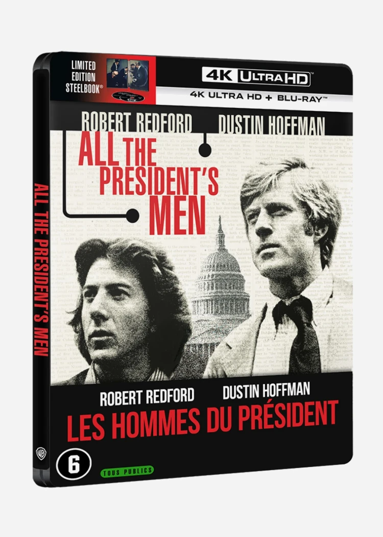 Les hommes du président, Steelbook 4K à&nbsp;précommander