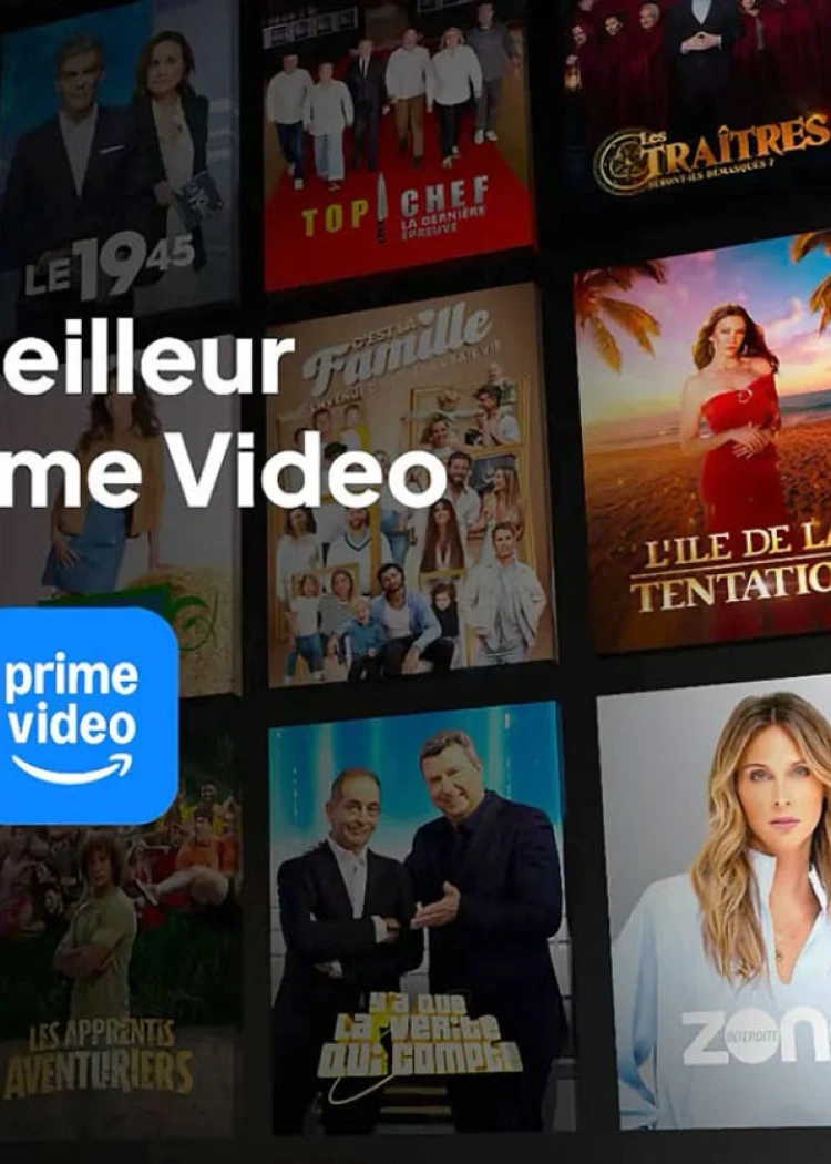 M6+ arrive sur&nbsp;Prime&nbsp;Video