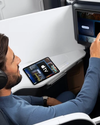 Apple TV à bord des avions&nbsp;Air&nbsp;France