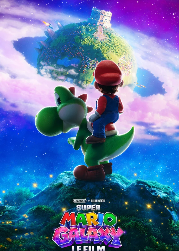 Trailer Super Mario Galaxy, le film&nbsp;: Yoshi et autres&nbsp;surprises