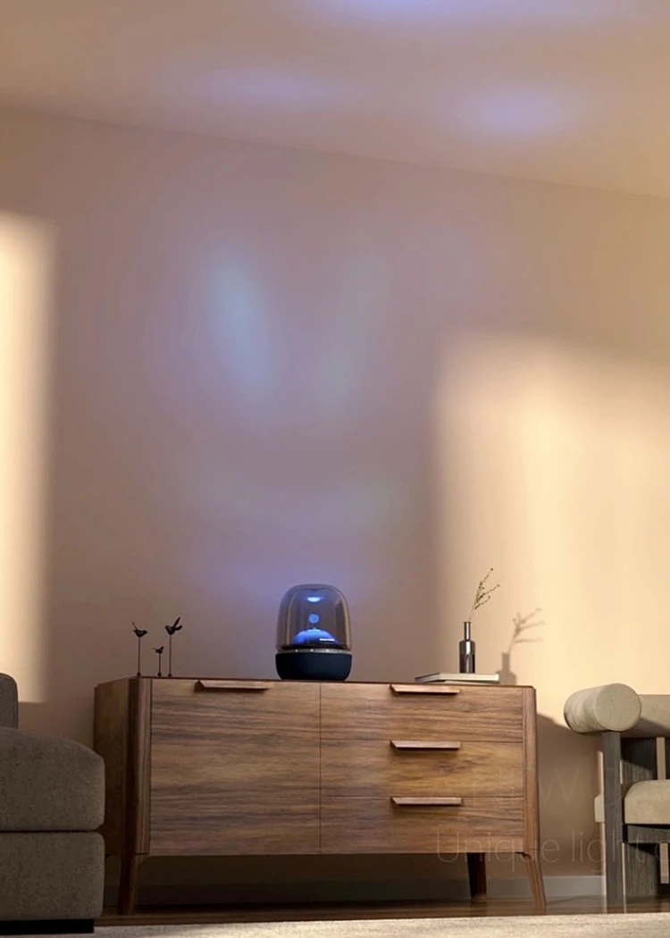 Harman Kardon Aura Studio&nbsp;5 Wi‑Fi&nbsp;: design et&nbsp;Hi‑Res&nbsp;Audio