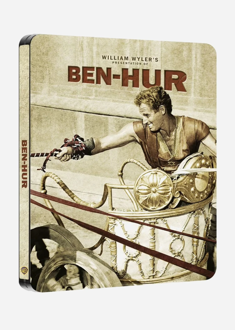 Ben-Hur Steelbook, le char met les voiles&nbsp;en&nbsp;4K