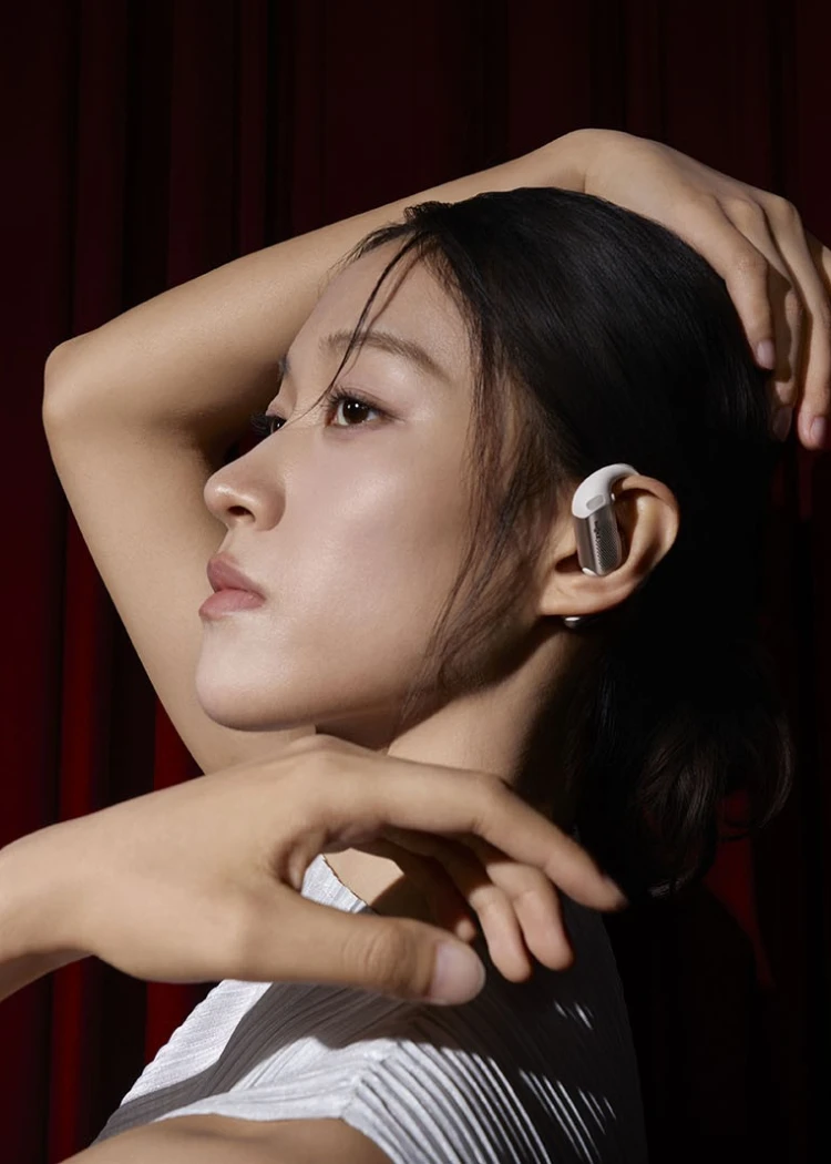 Shokz OpenFit Pro, écouteurs oreille libre avec réduction de&nbsp;bruit&nbsp;active