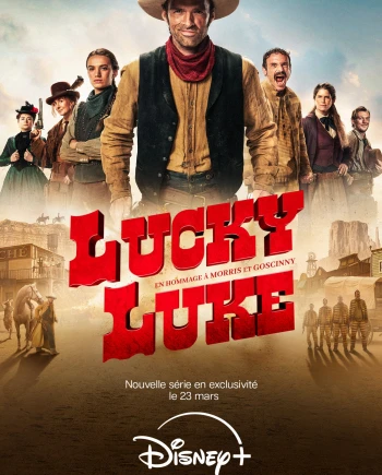 La version Disney+ de Lucky Luke avec Alban Lenoir se&nbsp;montre&nbsp;enfin