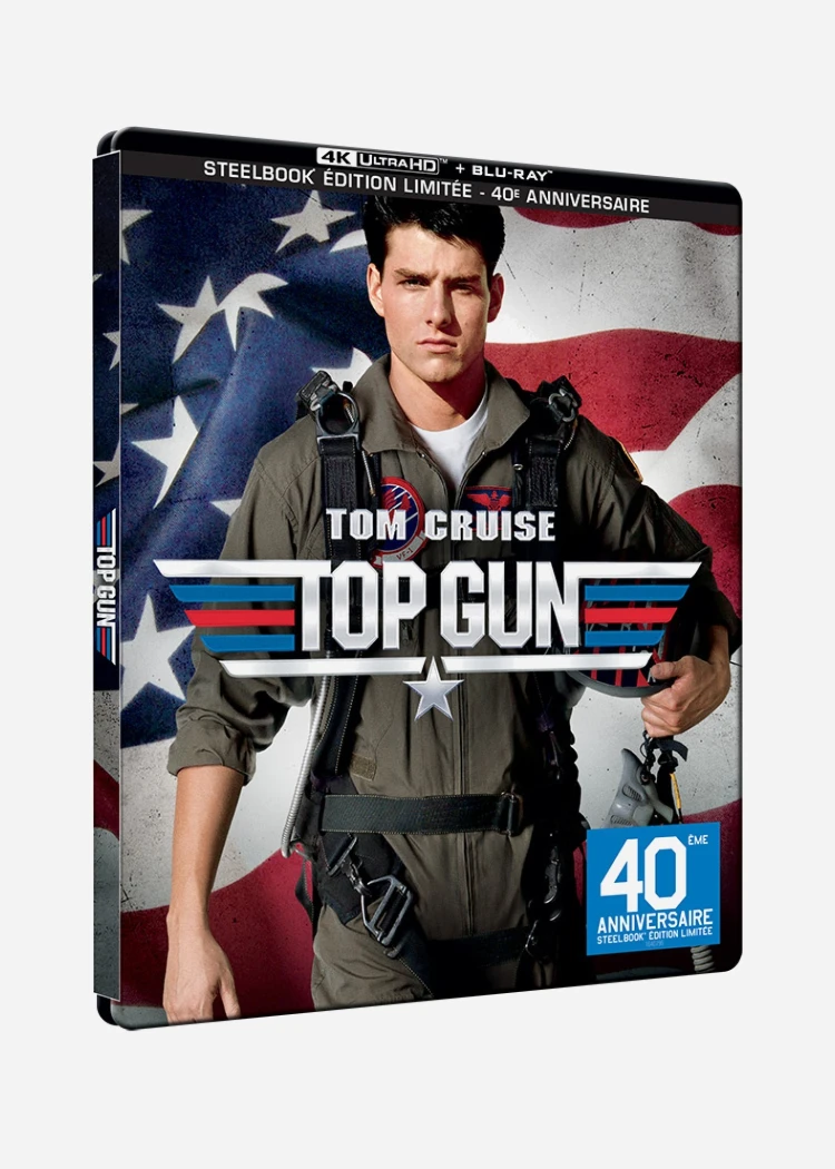 Top Gun 4K 40e&nbsp;anniversaire, celui-là, vous ne l'avez pas&nbsp;encore&nbsp;!