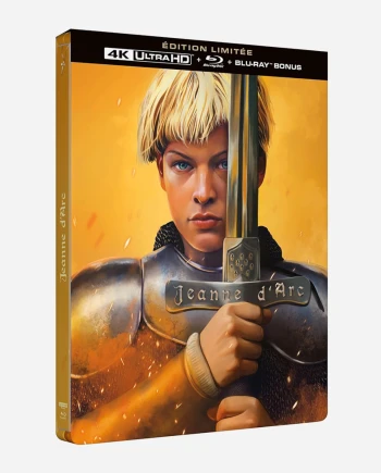Jeanne d’Arc 4K&nbsp;: un coffret flambant neuf pour le film culte&nbsp;de&nbsp;Besson