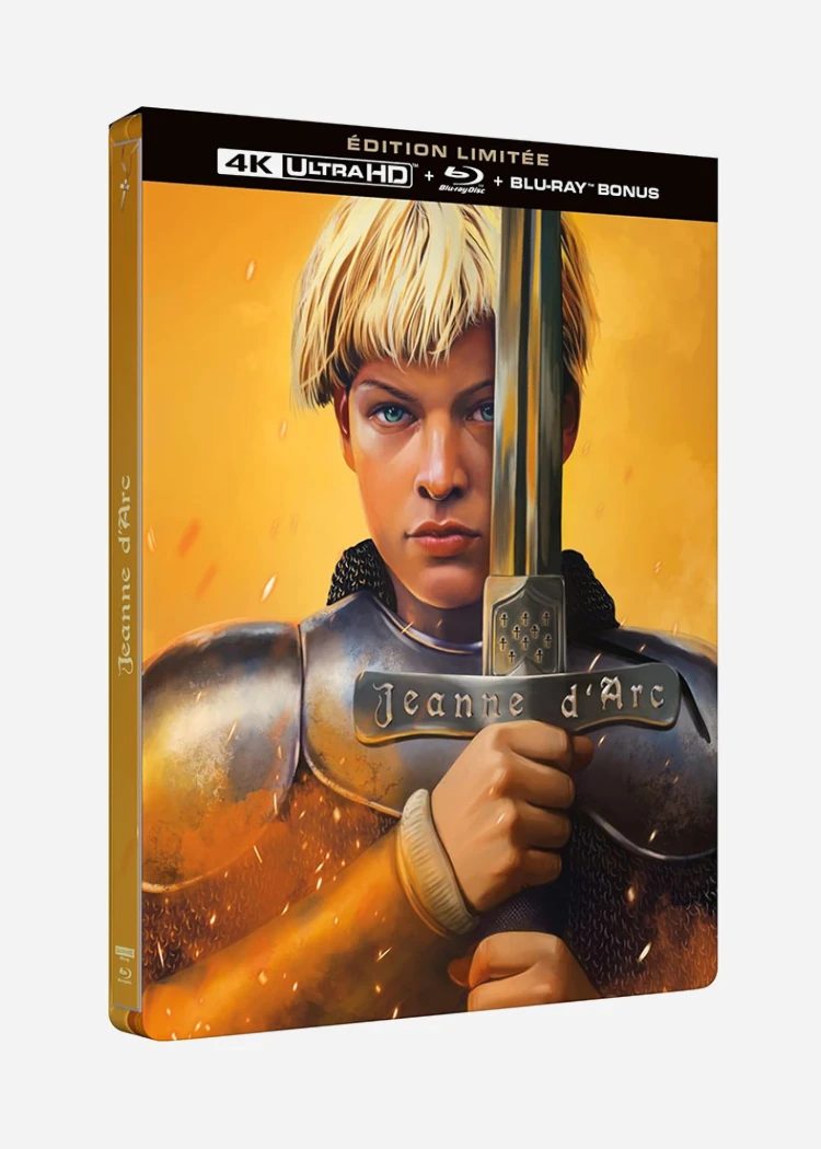 Jeanne d’Arc 4K&nbsp;: un coffret flambant neuf pour le film culte&nbsp;de&nbsp;Besson