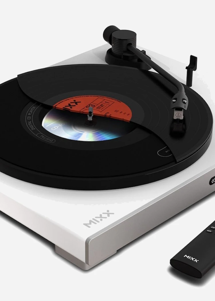 Mixx Audio Analog Plus&nbsp;: vinyle +&nbsp;CD audio dans un&nbsp;lecteur&nbsp;stylé