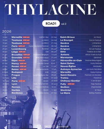 Pour sa tournée 2026, l'ovni Thylacine fait voyager&nbsp;les&nbsp;sens