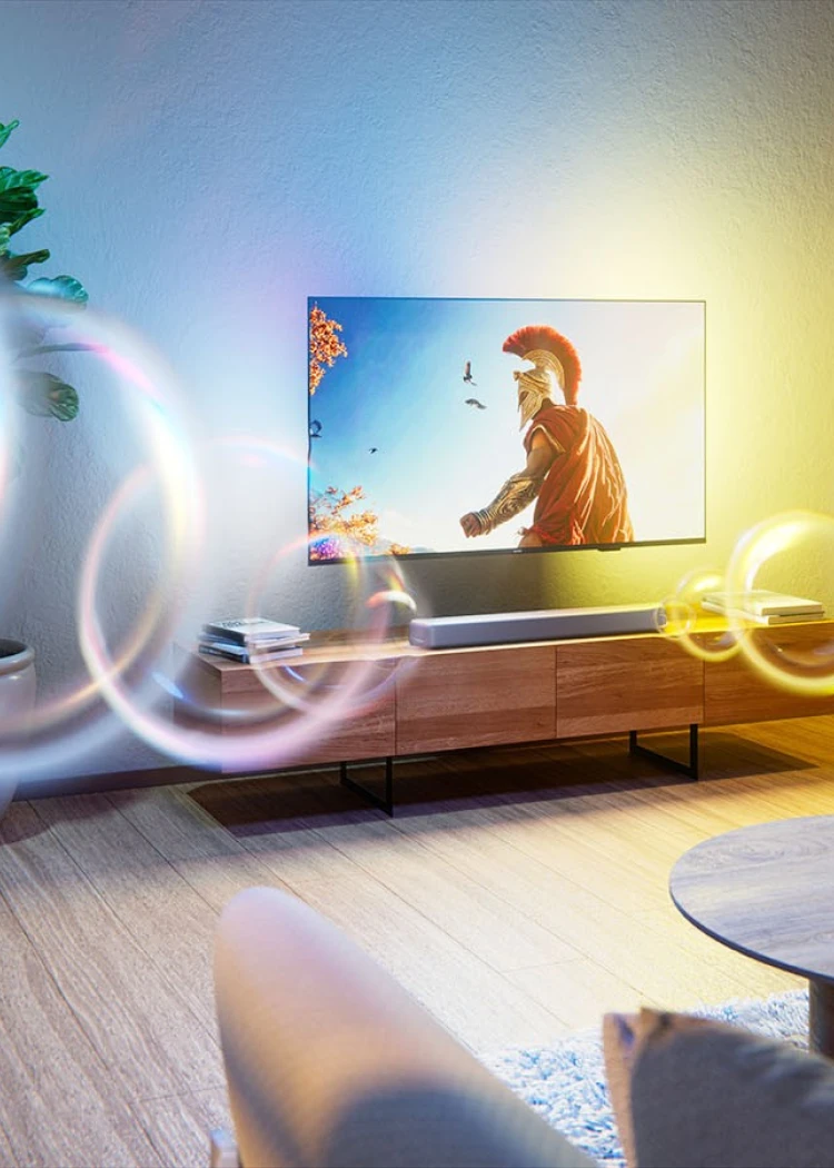 Philips TAB5201&nbsp;: barre de son 2.0 compacte pour améliorer le&nbsp;son&nbsp;TV