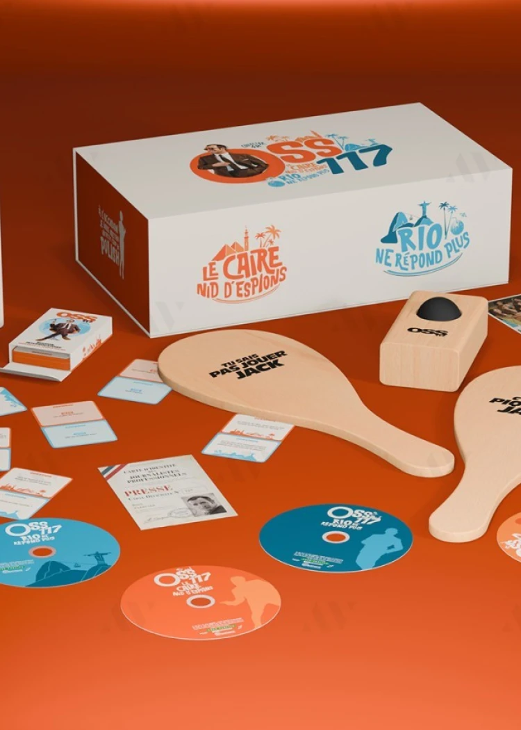 Coffret Collector 4K OSS 117, forcément&nbsp;bath&nbsp;!