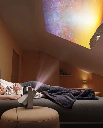 Xgimi Elfin Flip 4K : vidéoprojecteur Ultra 4K ultracompact, lumineux et pensé pour tous&nbsp;les&nbsp;espaces