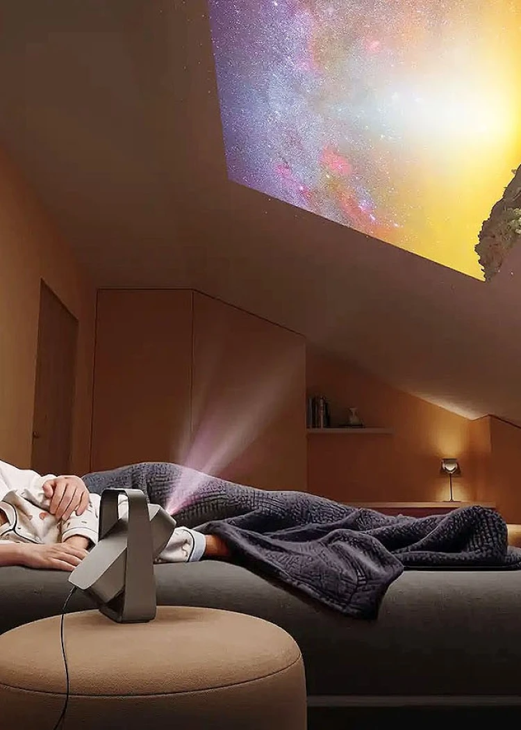 Xgimi Elfin Flip 4K : vidéoprojecteur Ultra 4K ultracompact, lumineux et pensé pour tous&nbsp;les&nbsp;espaces