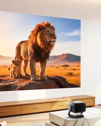 JMGO N3 Ultimate&nbsp;: vidéoprojecteur 4K triple laser 5&nbsp;800 lumens et système optique&nbsp;3‑en‑1