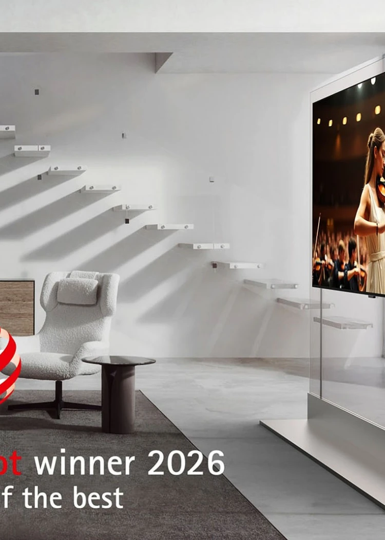 27 Red Dot Design Awards 2026 pour LG, dont un Best of the Best pour le TV Oled&nbsp;Evo&nbsp;W6