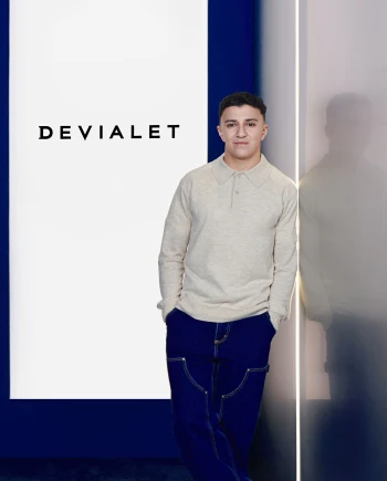 Isack Hadjar roule pour&nbsp;Devialet