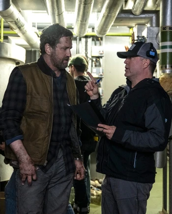 Gerard Butler en mode sniper à la Coupe&nbsp;du&nbsp;Monde