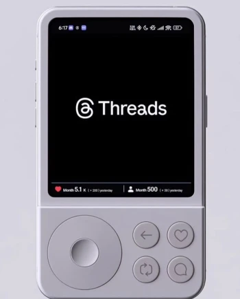 Concept&nbsp;: Threads Phone, l’iPod dédié aux réseaux&nbsp;sociaux