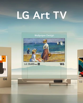 LG lance la gamme Art&nbsp;TV, des téléviseurs conçus comme des&nbsp;objets&nbsp;d'art